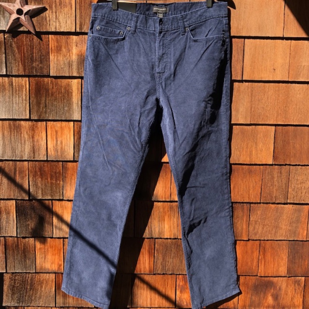 NWT Banana Republic Navy Slim Fit Corduroy Pants